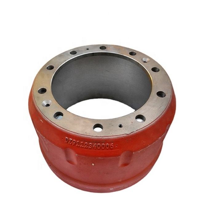 SHACMAN Truck Rear Brake Durbaanka DZ9112340006 Qaybaha Qassisyada Birta Culus
